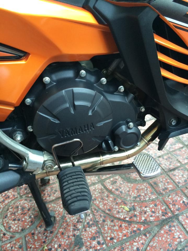 Exciter 2011 màu cam đen z1000 siêu đẹp;mâm raider Thái lên sàn - 2