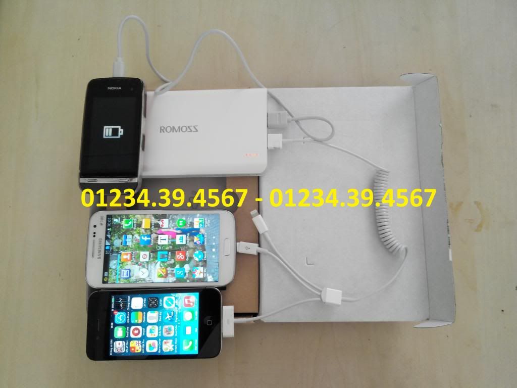 Chuyên pin sạc dự phòng ROMOSS XIAOMI + Camera+ ĐT Linh Kiện Các Loại. - 20