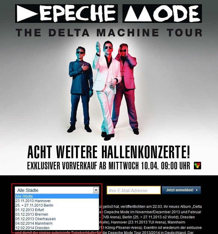 Depeche Mode ★ www.depmode.com