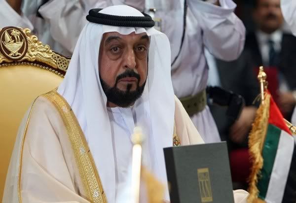 4. Khalifa bin Zayed Al Nahyan ($15 billion)