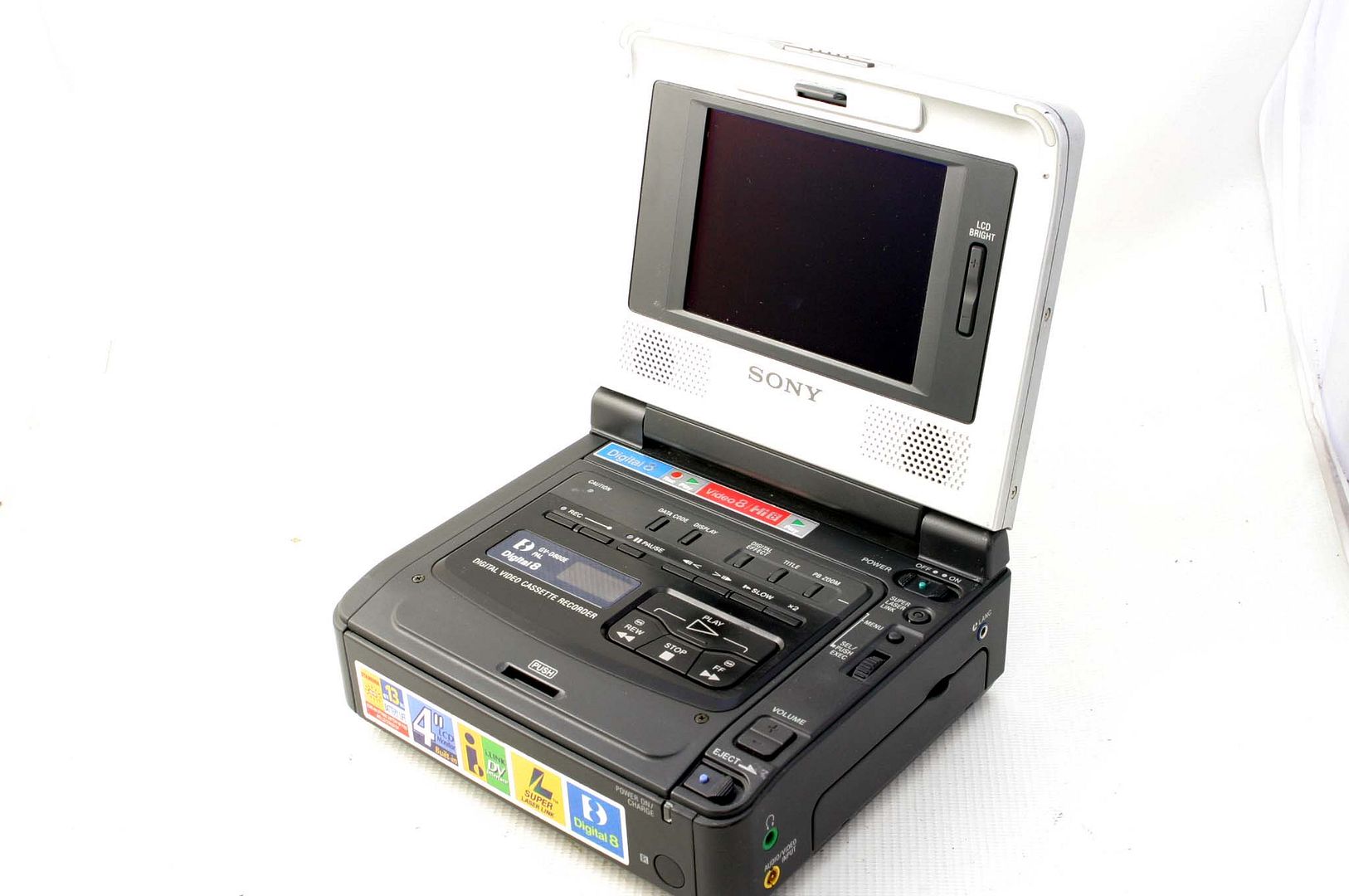 SONY GVD800E VIDEO WALKMAN DIGITAL 8 VIDEO 8 HI8 PLAYER RECORDER PAL