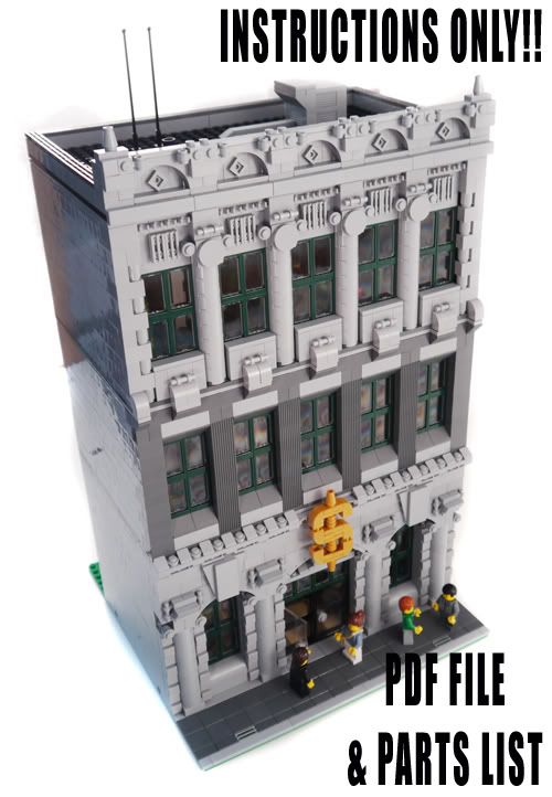 lego bank vault instructions
