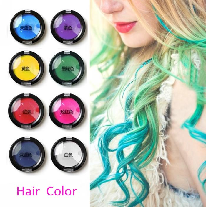 Ombre Temporary Hair Pastel Chalk Bug Rub Eye Shadow Hair Chalk