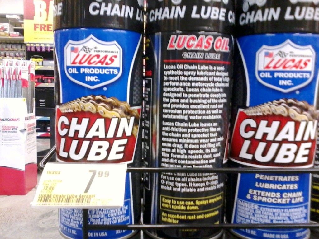 Lucas Chain Lube Aerosol Spray Can StromTrooper