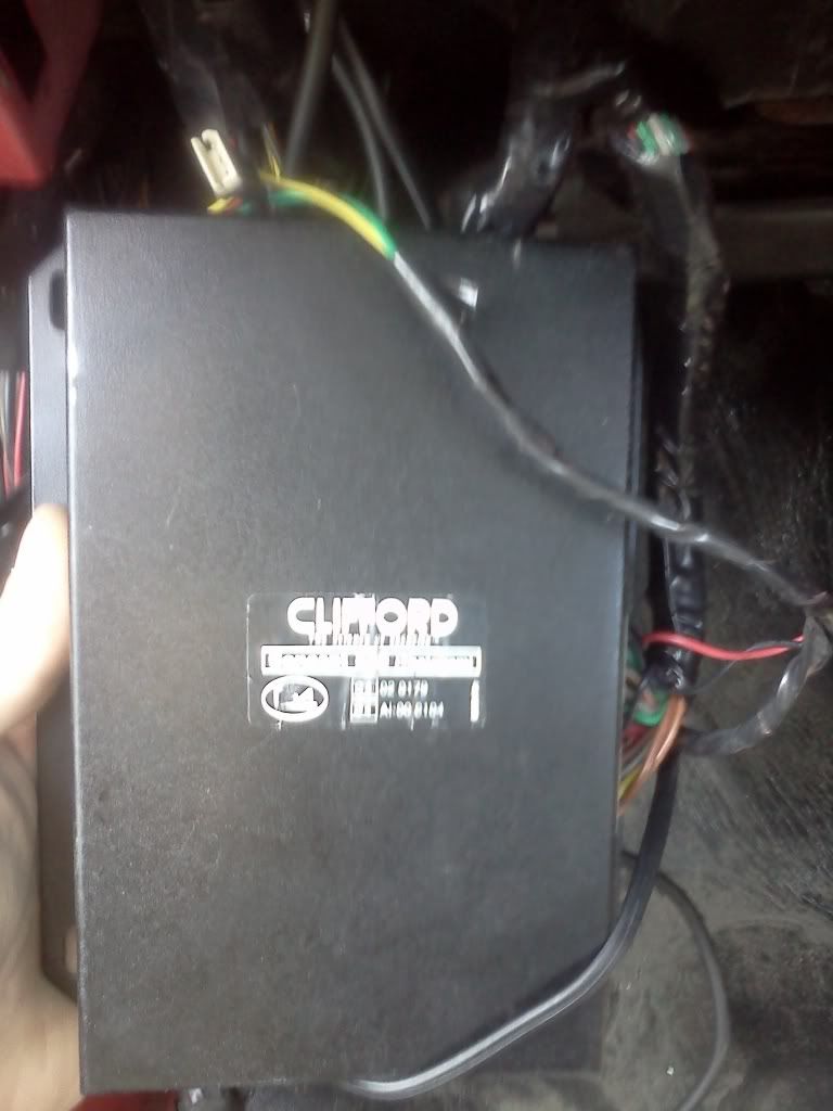 Clifford concept 300 alarm question Vauxhall Astra Mk3 Owners Club