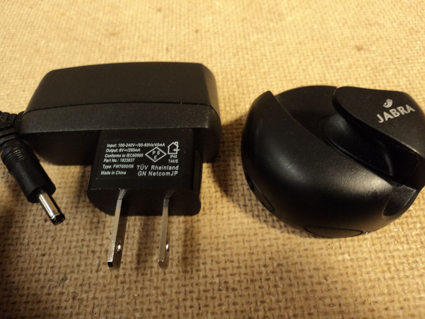 Jabra Headset Charger Black Genuine OEM 1823637 eBay