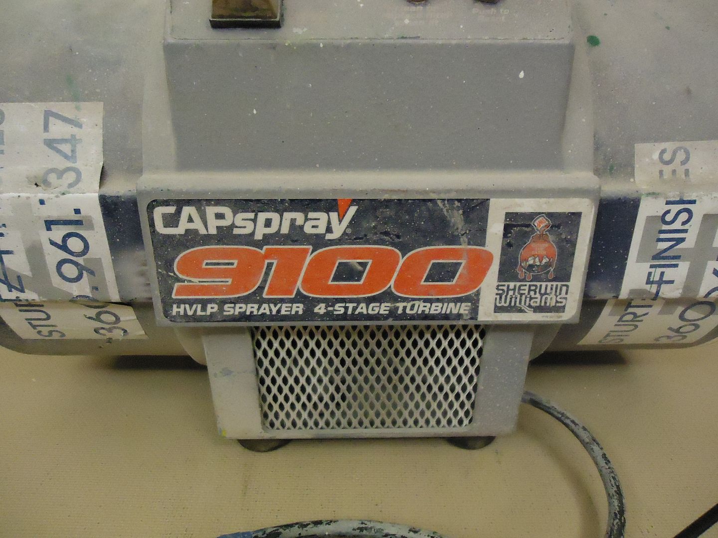Wagner Spraytech CAPspray HVLP Sprayer 4 Stage Turbine 9100 eBay