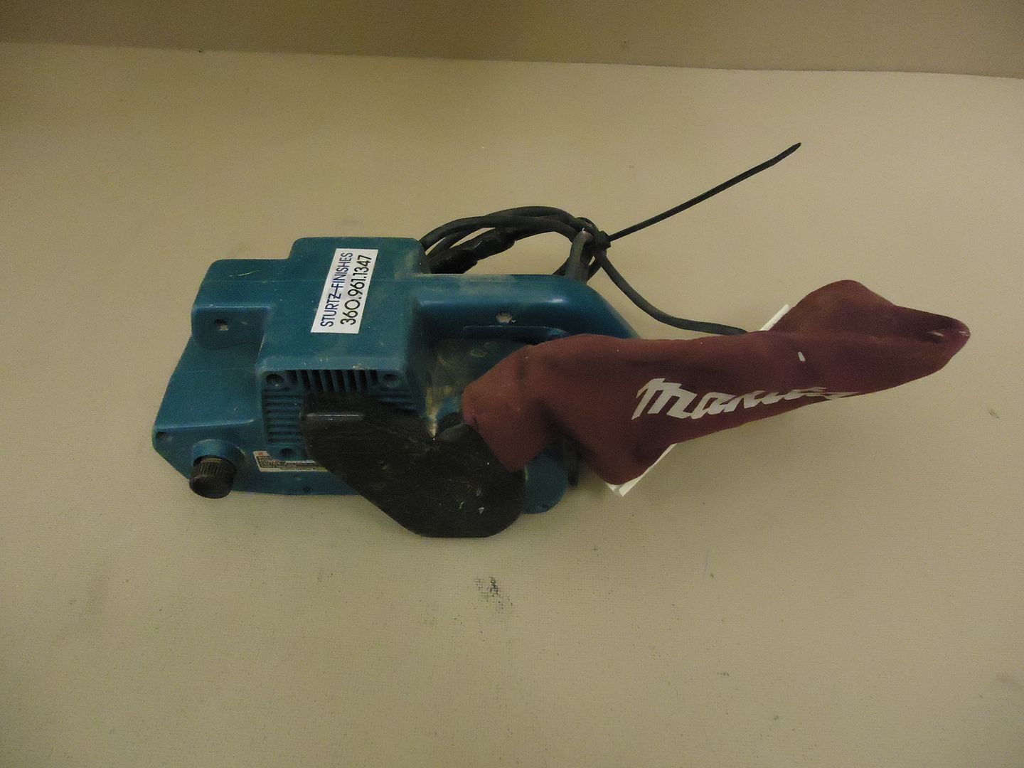 Makita 3in x 21in Belt Sander 6.7a 380m/Min. 9901 eBay