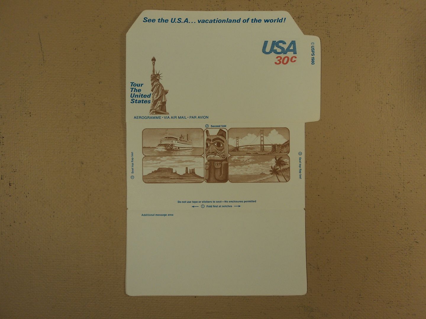 USPS Scott Air Post Stamped Envelopes Air Letter Sheets Lot of 42 1946