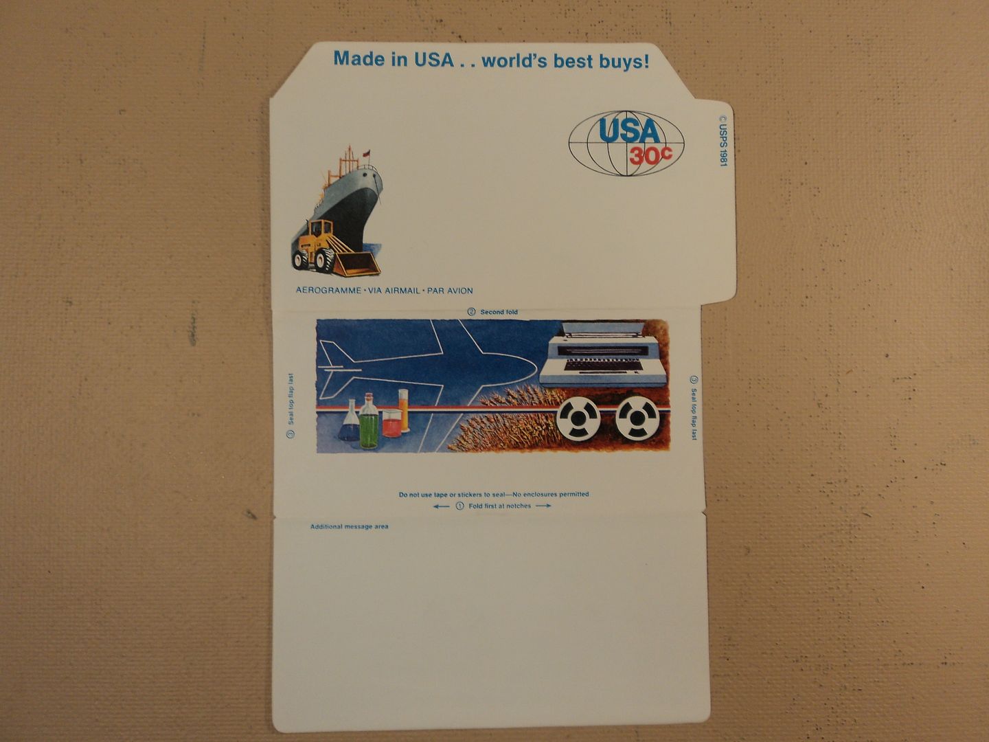 USPS Scott Air Post Stamped Envelopes Air Letter Sheets Lot of 42 1946