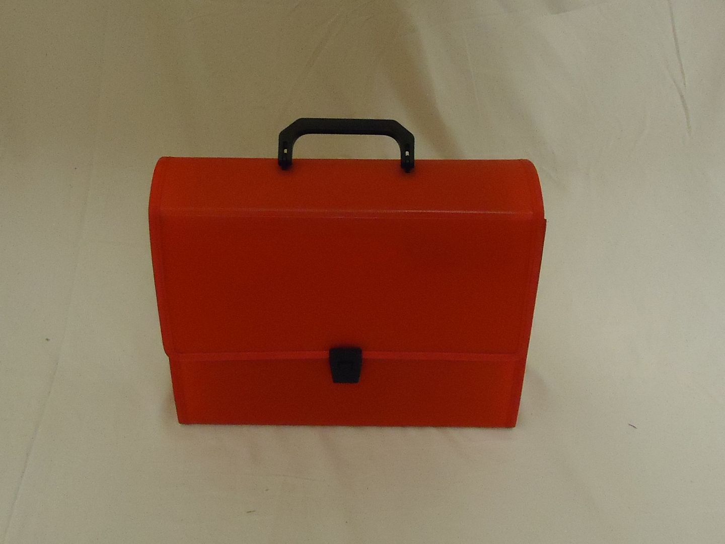 Kmart Portable File Holder 13in x 10in x 5in Red Office Plastic eBay