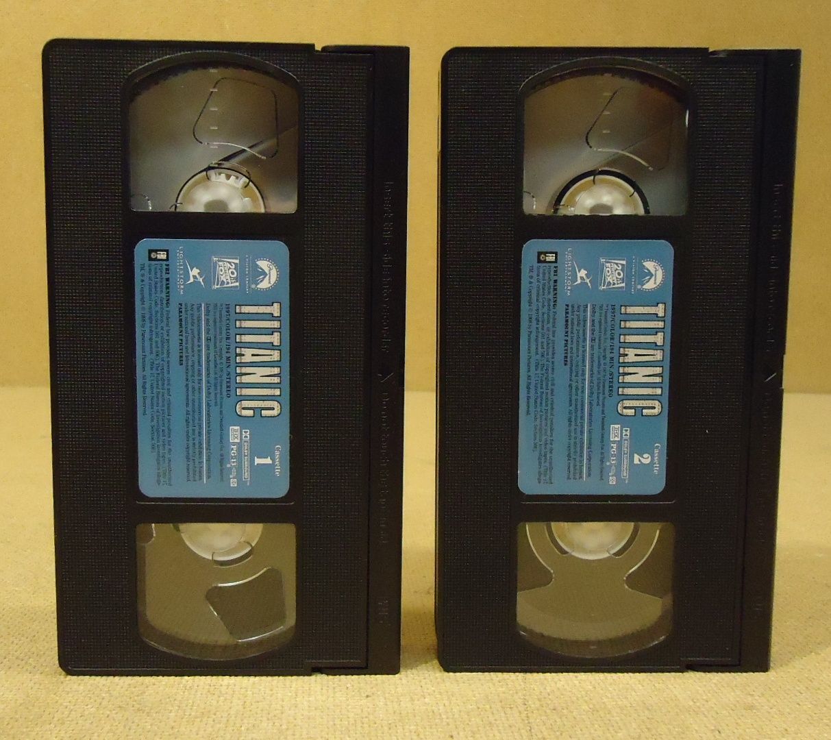 Paramount Titanic VHS Movie * Plastic * 097363348139 on eBid United Kingdom 64975384