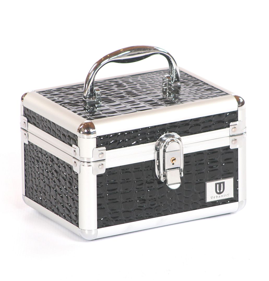 Small Vanity Case Box by Urbanity Makeup Jewelery Trinket Cosmetic