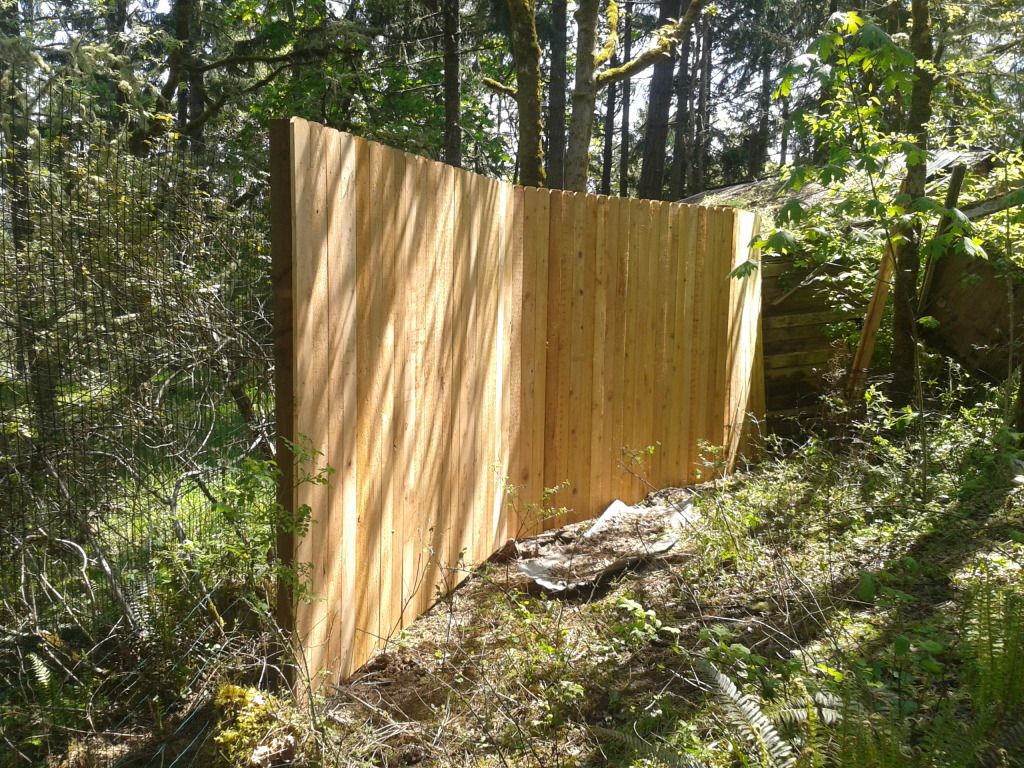 8ft privacy fence
