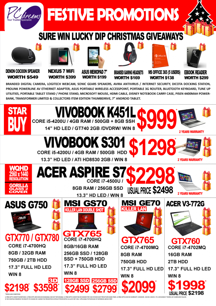 PC Dreams LAPTOP OUTLET (Factory Refreshed) / LAPTOP FACTORY OUTLET