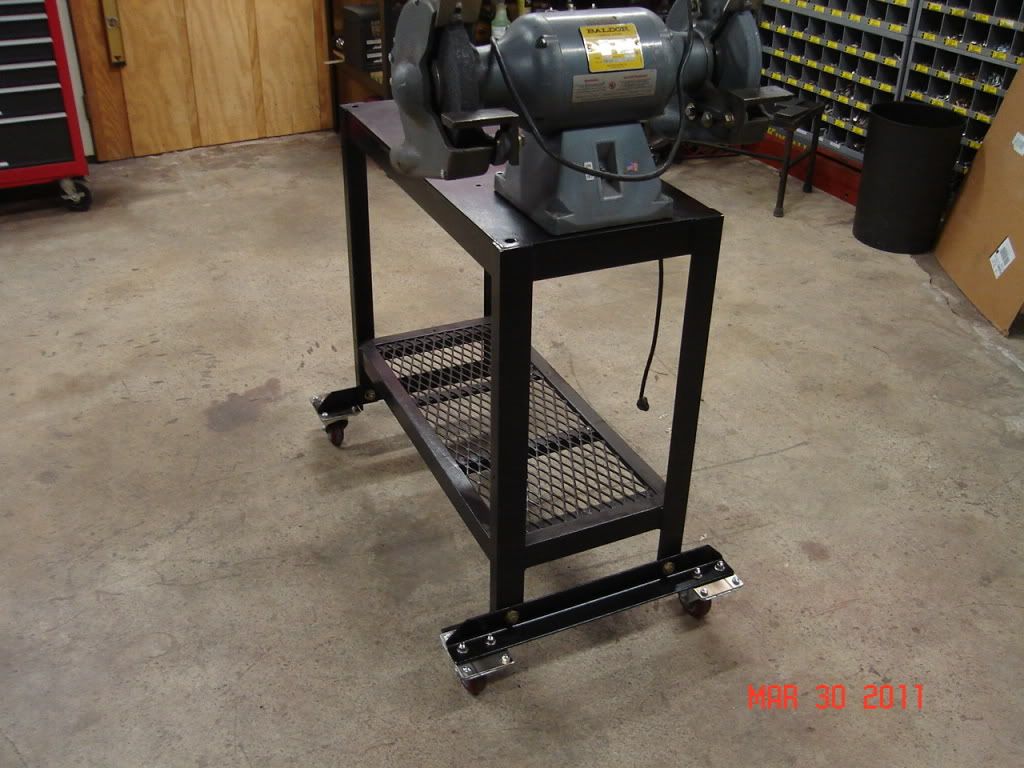 Woodworking build a bench grinder stand PDF Free Download