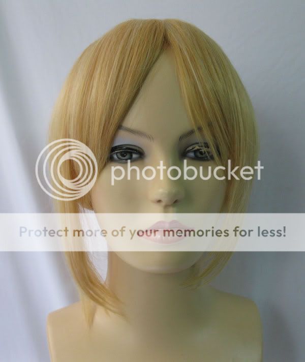 Kagamine Rin Short Gloden Cosplay Party Hair Wig SP108  