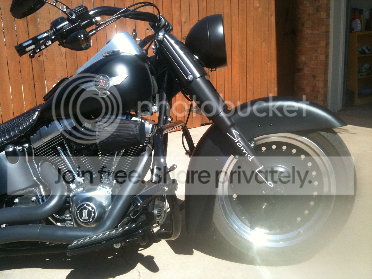 harley davidson fatboy rear fender trim