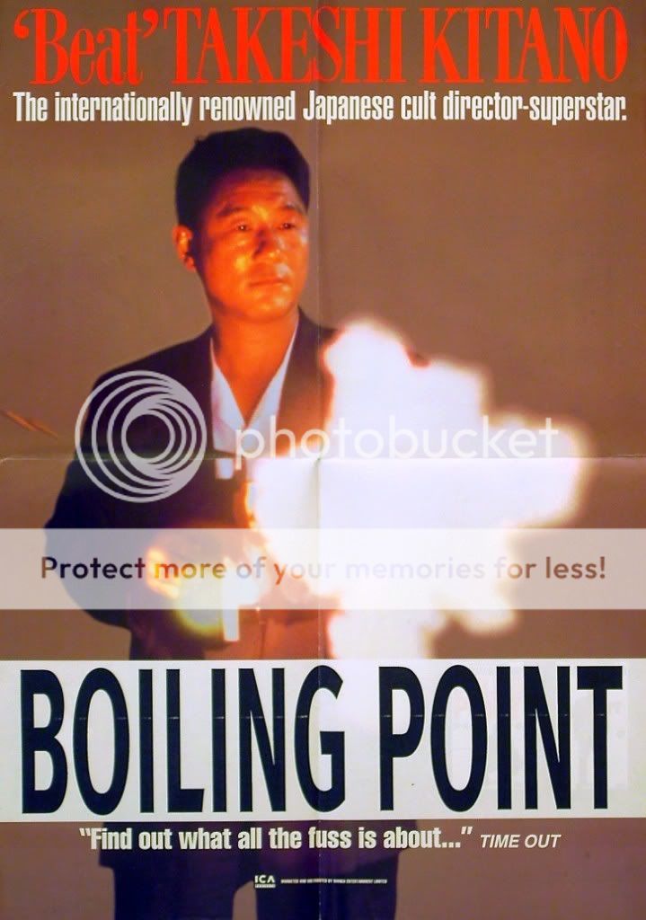 Boiling Point 1990 ’Beat’ Takeshi Kitano UK Poster