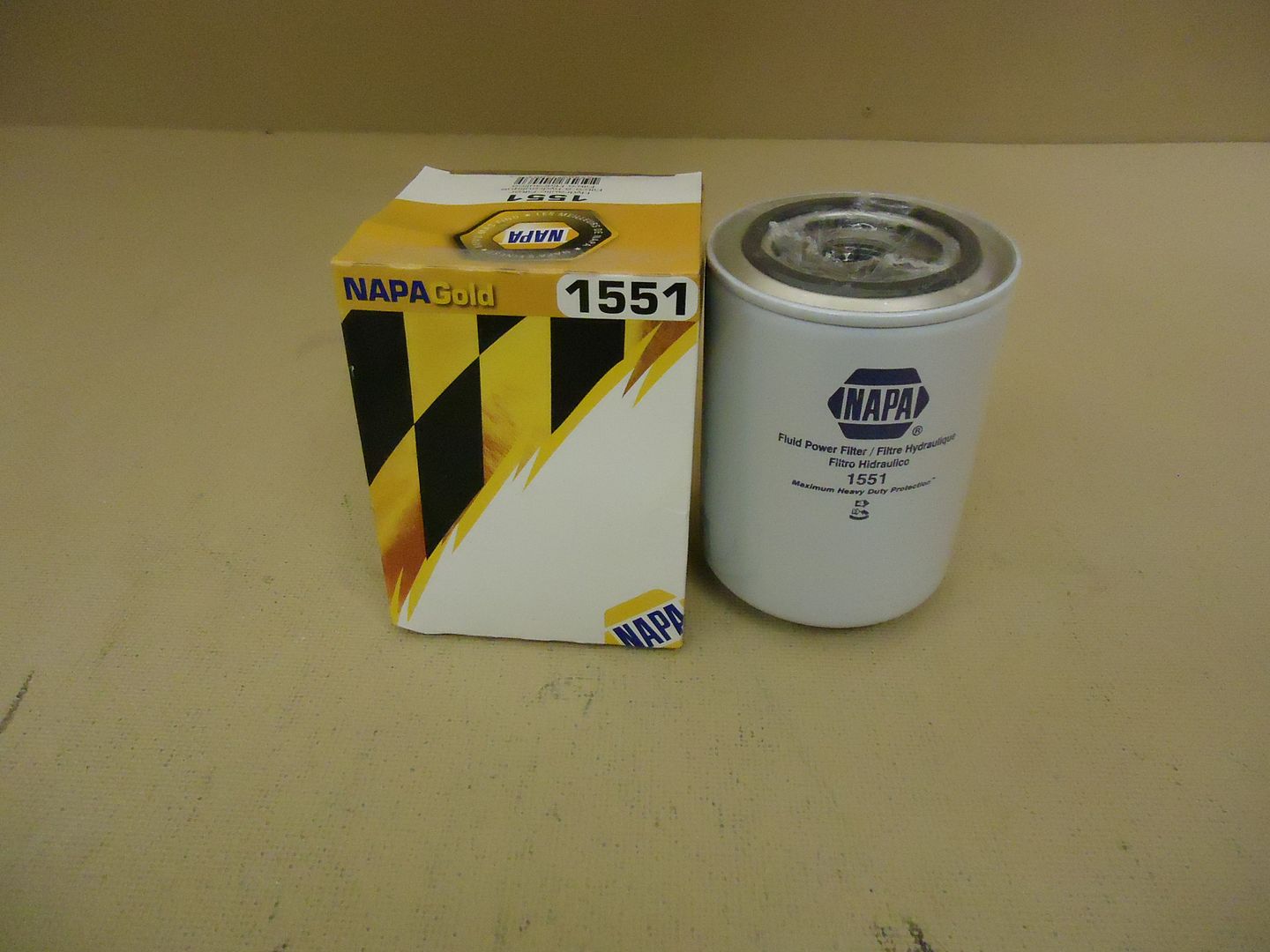 Napa Gold Hydraulic Oil Filter Spin on 1551