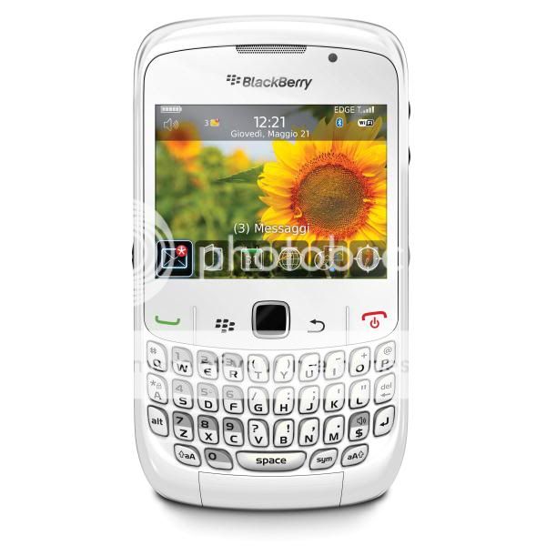 BLACKBERRY CURVE 8520 NUOVO BIANCO GARANZIA 12 MESI white  